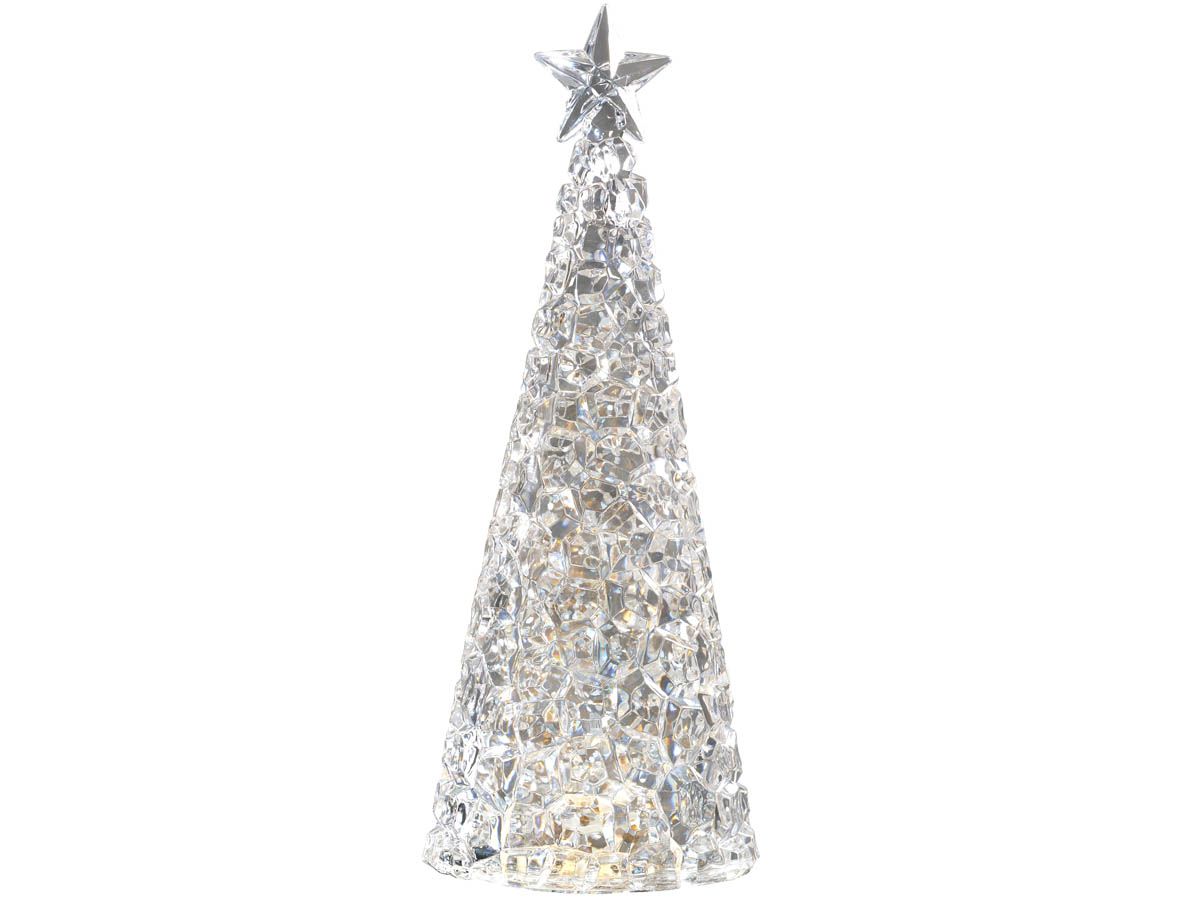 Sapin lumineux Glamor - Sompex - Argent H. 28 cm