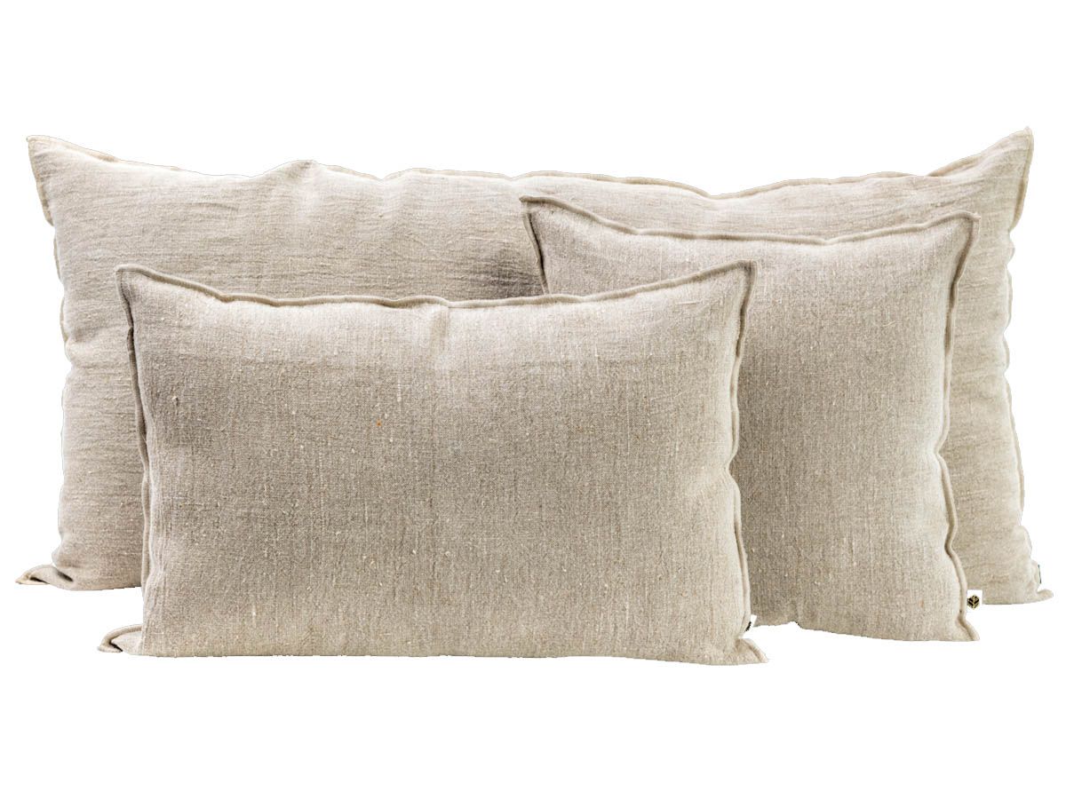 Housse de coussin Chennai NATUREL - Haomy