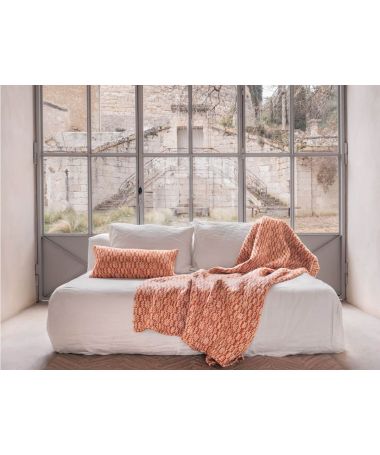 Coussin Cesario carmin Bed & Philosphy