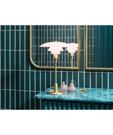 Lampe de table PH 3/2 Rose-Laiton