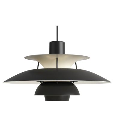 Suspension PH 5 - Louis Poulsen - Noir