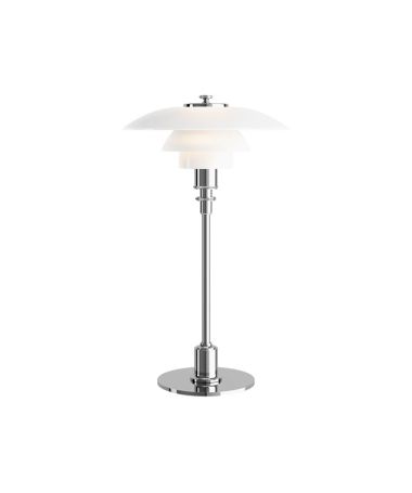 Lampe de table PH 2/1 - Louis Poulsen - Chrome