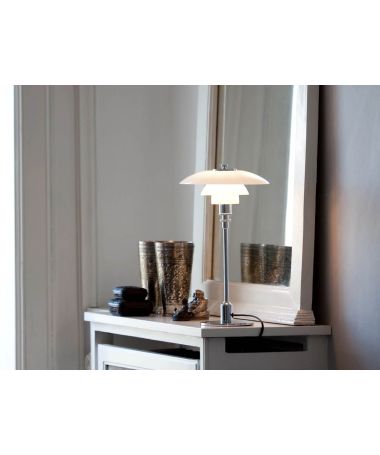 Lampe de table PH 2/1 - Louis Poulsen - Chrome