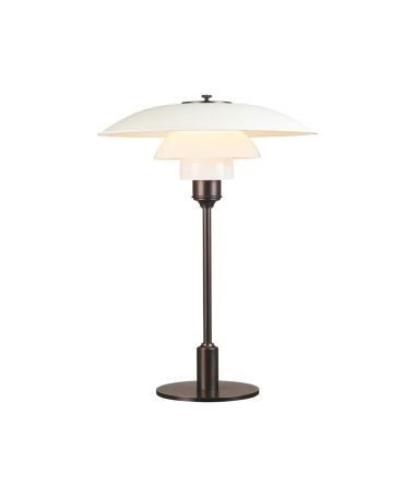Lampe de table PH 3½-2½ Métal - Louis Poulsen - Blanc