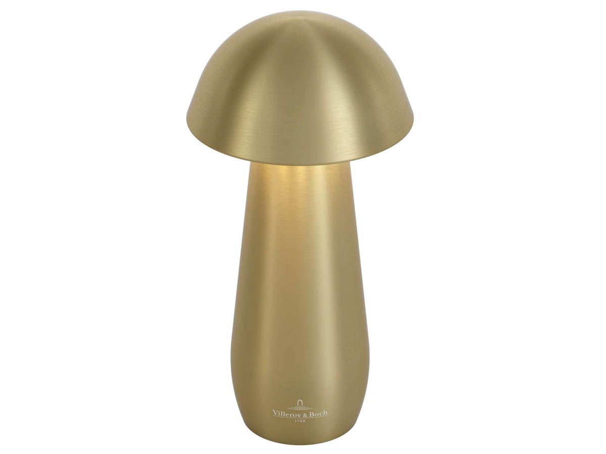 Lampe nomade Modena - Villeroy & Boch - Or Hauteur 16 cm