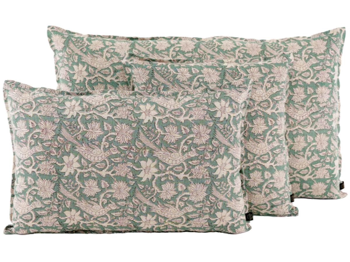 Housse de coussin Jaipur - Haomy - Sauge