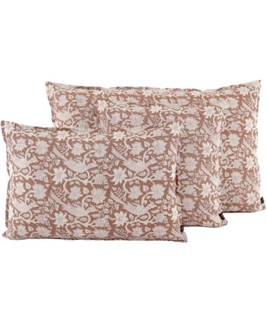 Housse de coussin Jaipur - Haomy - Mocaccino