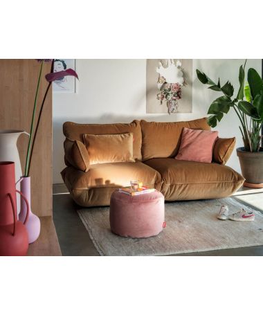 Pouf Point Velvet - Rose - Fatboy