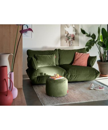 Pouf Point Velvet - Kaki - Fatboy