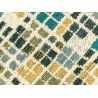 Tapis Cubik turquoise - Louis de Poortere