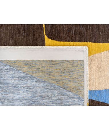Tapis Stones Sunny Blue 2085 - Louis de Poortere