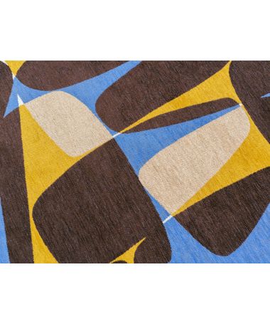 Tapis Stones Sunny Blue 2085 - Louis de Poortere