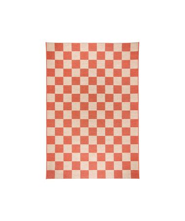 Tapis d'extérieur Square terracotta - Idaho