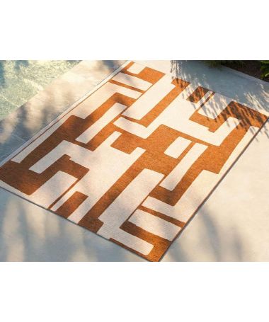 Tapis d'extérieur Tulum camel - Idaho