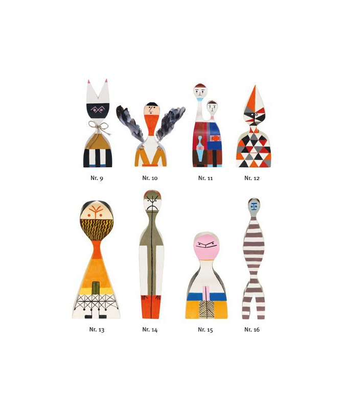 Boutique déco intérieure wooden Dolls - Vitra Alexander Girard