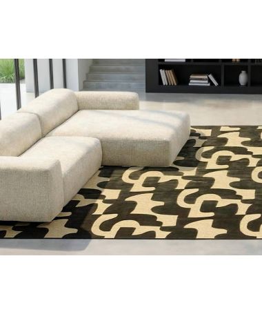 Tapis d'intérieur Touba - Noir