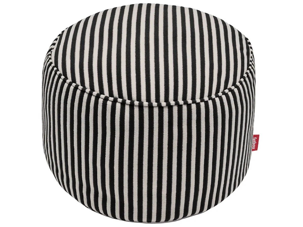 Pouf Point Terry noir - Fatboy