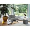 Pouf Point Terry noir - Fatboy