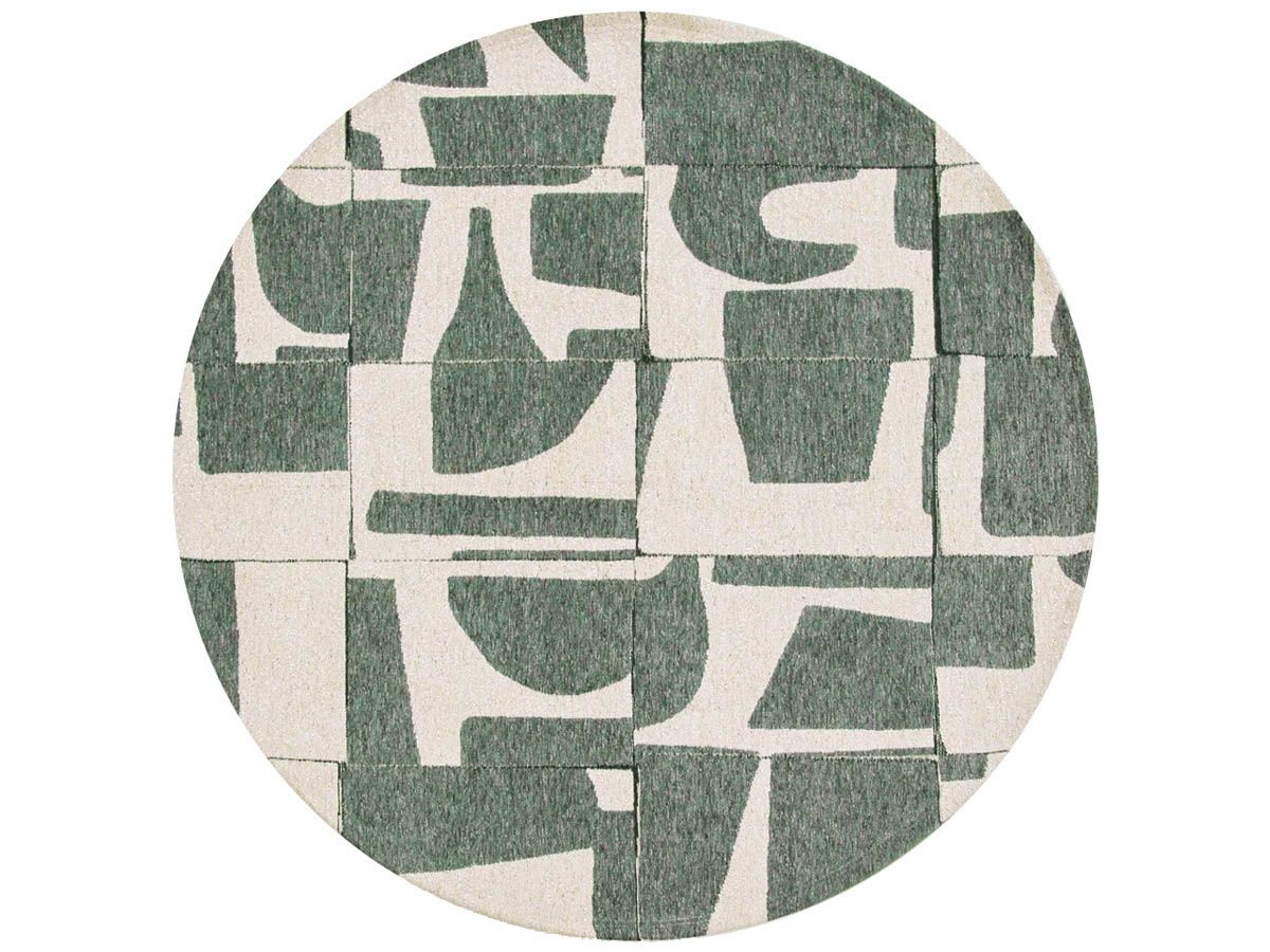Tapis d'extérieur Papercut eucalyptus - Louis de Poortere