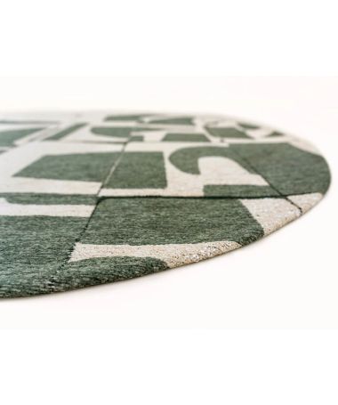 Tapis d'extérieur Papercut eucalyptus - Louis de Poortere