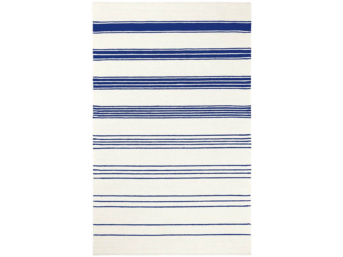 Tapis d'intérieur Nazaré crème-bleu - Saudade