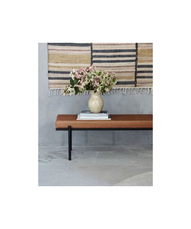 Banc Lao simili marron - House Doctor