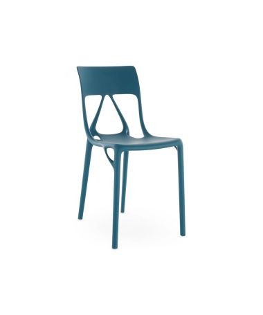 Chaise A.I. Lite pétrole - Kartell