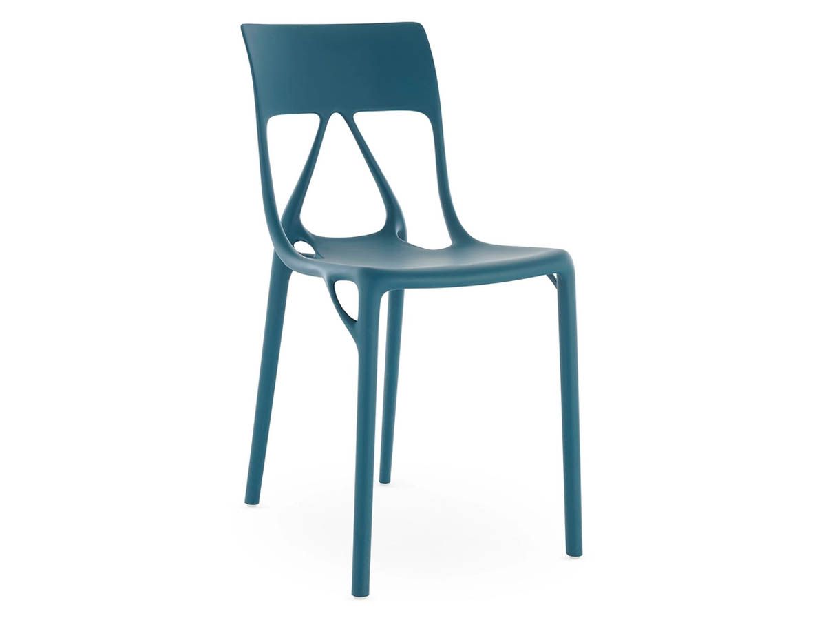 Chaise A.I. Lite pétrole - Kartell