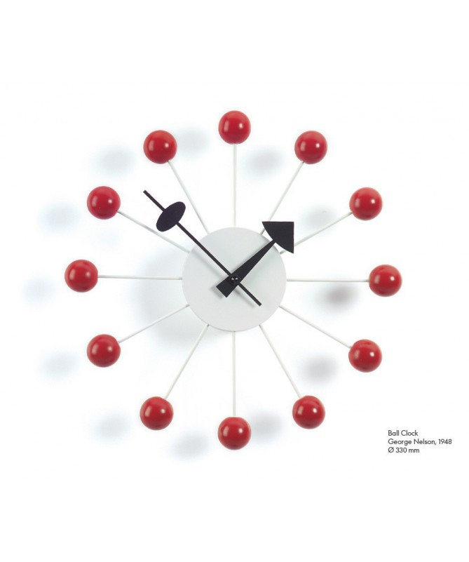 Boutique déco intérieure Horloge Ball Clock - Vitra Georges Nelson 